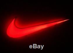 red nike sign