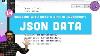 1 4 Json Working With Data And Apis In Javascript