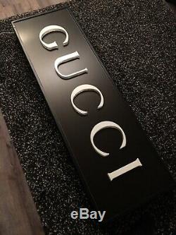 100% Authentic Gucci Store Front Sign