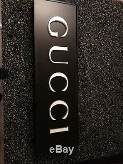 100% Authentic Gucci Store Front Sign