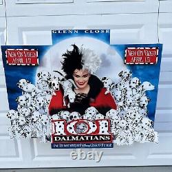 101 Dalmatians Store Pop Hanging Display Sign Promo Promotional -Read