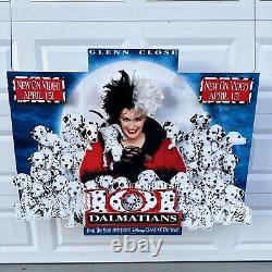 101 Dalmatians Store Pop Hanging Display Sign Promo Promotional Read