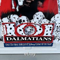 101 Dalmatians Store Pop Hanging Display Sign Promo Promotional Read