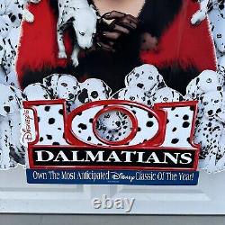 101 Dalmatians Store Pop Hanging Display Sign Promo Promotional -Read