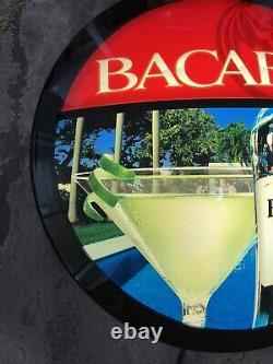 16 Bacardi Superior Rum Pub Sign Light Up 2007 Advertising