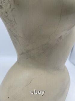 1877 DR WARNERS HEALTH CORSET STORE Advert DISPLAY Bust Counter Mannequin 19.5
