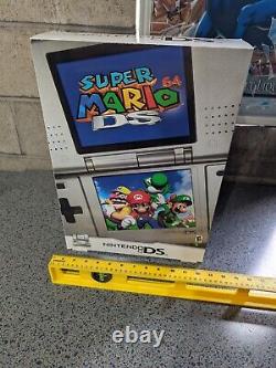 18x13x3.5 Nintendo Super Mario DS Cardboard Retail Countertop GameStore Display