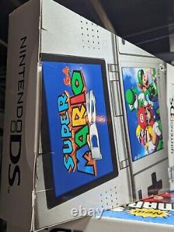 18x13x3.5 Nintendo Super Mario DS Cardboard Retail Countertop GameStore Display