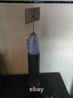 1900's Peter's. 22 Rotating Ammunition Bullet Store Display Antique Motion Sign