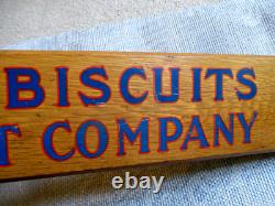 1900's- Union Biscuit Co-krak-r-jak Biscuits Store Display Sign 43 St Louis, Mo