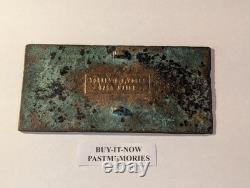 1930s Buster Brown Store Display Sign Antique Vintage Bronze Plaque