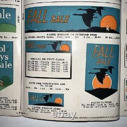 1940 Original Merchandising Displays Catalog Store Signs Seasonal Sale Templates