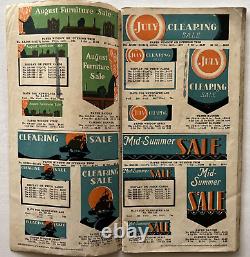 1940 Original Merchandising Displays Catalog Store Signs Seasonal Sale Templates