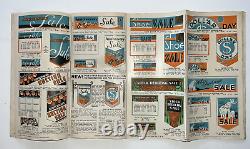 1940 Original Merchandising Displays Catalog Store Signs Seasonal Sale Templates