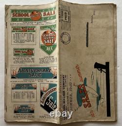 1940 Original Merchandising Displays Catalog Store Signs Seasonal Sale Templates