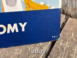 1940s KEM-TONE PAINT Easel-Back Cardboard Store Display Sign