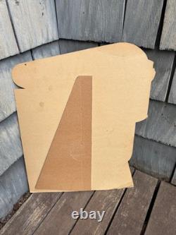 1940s KEM-TONE PAINT Easel-Back Cardboard Store Display Sign