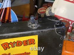 1940s Red Ryder Gloves Store Display Sign Original BB Gun Antique Old Gas Oil