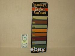 1940s VINTAGE GENERAL STORE or PAINT STORE -PAINT COLOR DISPLAY-ADVERTISING SIGN