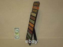1940s VINTAGE GENERAL STORE or PAINT STORE -PAINT COLOR DISPLAY-ADVERTISING SIGN