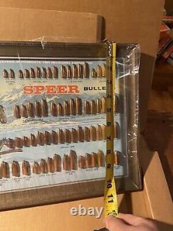 1960s Speer Ammunition Store Display Bullet Chart? - Lewis And Clark Edition Nos
