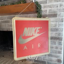 1980s Nike Hang Tag Store Display Sign History Nike Air Advertising Archival