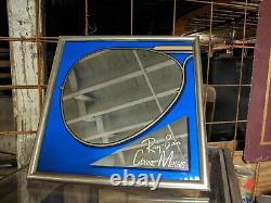 1980s Ray Ban Mirror Sign Store Display NOS With Box Sunglasses Aviator Glasses