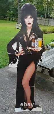 1991 ELVIRA & COORS BEER Life-Size CARDBOARD In-Store Display STANDEE w Orig BOX