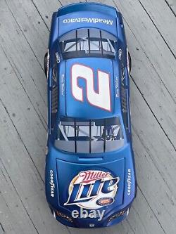 1997 NASCAR Miller Lite Rusty Wallace 48 Plastic/Cardboard Car In Store Display