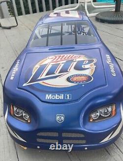 1997 NASCAR Miller Lite Rusty Wallace 48 Plastic/Cardboard Car In Store Display