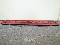 2.5 ft Official Nintendo Logo Hanging Store Display Sign Promo Very Rare