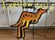 2002 Yellow Tail Wine Kangaroo Neon Style Store Display Sign Works