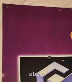 2003 Nintendo Gamecube Kiosk Store Display Sign Mario Rare Hollywood Video