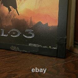 2007 Halo 3 Store Display Wooden Sign