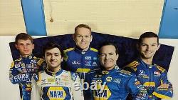 2019 NAPA Auto Parts Racing Drivers Cardboard Advertising Store Display Standup