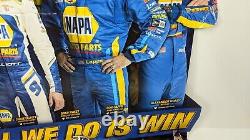 2019 NAPA Auto Parts Racing Drivers Cardboard Advertising Store Display Standup