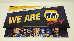 2020 NAPA Auto Parts Racing Drivers Cardboard Advertising Store Display Standup