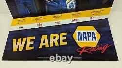 2020 NAPA Auto Parts Racing Drivers Cardboard Advertising Store Display Standup