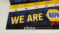 2020 NAPA Auto Parts Racing Drivers Cardboard Advertising Store Display Standup