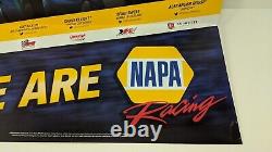 2020 NAPA Auto Parts Racing Drivers Cardboard Advertising Store Display Standup