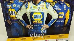 2020 NAPA Auto Parts Racing Drivers Cardboard Advertising Store Display Standup