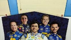 2020 NAPA Auto Parts Racing Drivers Cardboard Advertising Store Display Standup