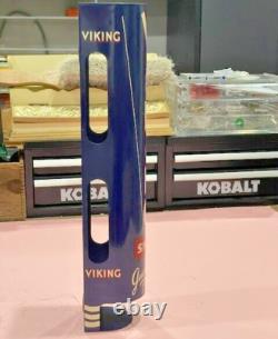 2600.1 Original Viking Snuff Tobacco Can Dispenser Store Metal Display! NOS