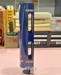 2600.1 Original Viking Snuff Tobacco Can Dispenser Store Metal Display! NOS