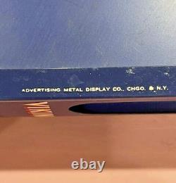 2600.1 Original Viking Snuff Tobacco Can Dispenser Store Metal Display! NOS