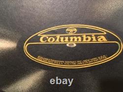 29 Tall Antique Vtg 1926 Columbia Records Store Counter Trifold Display Sign