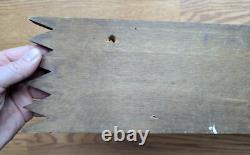 30 x 5.25 Vntg BURTON WESTERN BELTS Wall Mount Wood Apparel Shop Store Display