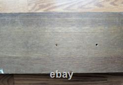 30 x 5.25 Vntg BURTON WESTERN BELTS Wall Mount Wood Apparel Shop Store Display