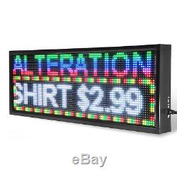 40x14 Led Sign Programmable Scrolling For Semi Outdoor And Window