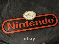 4ft Nintendo Logo With Seal Store Display Sign Promo Rare Merchandising